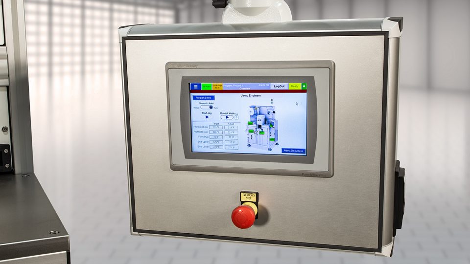 MicroPack Machine 2 Micropack Packaging Machinery HMI