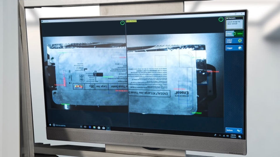Rotary Tray Sealers performing Vision Inspection