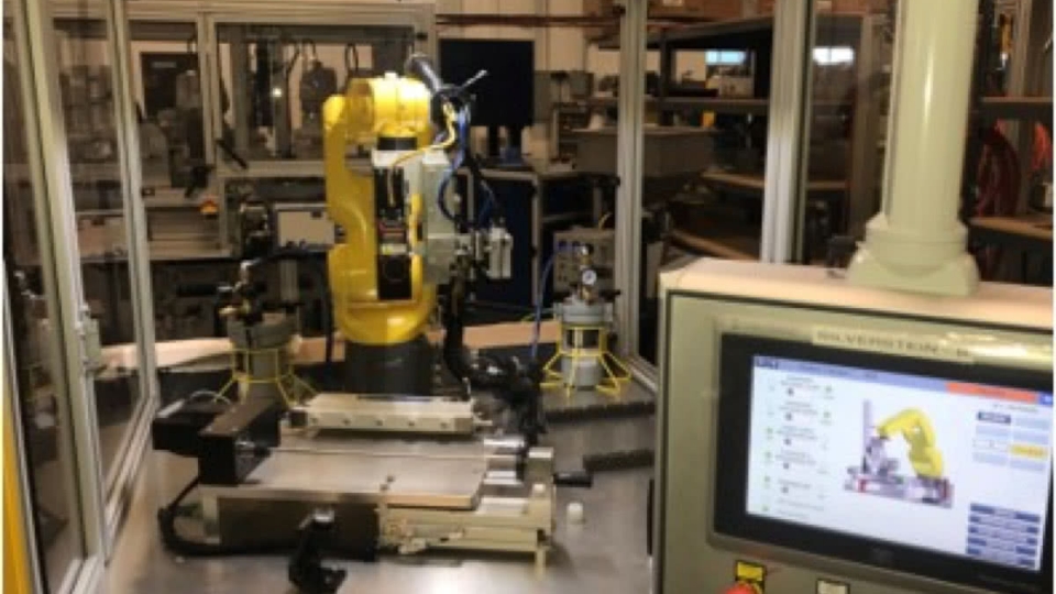 Vision Guided Glue Dispensing Fanuc Robotics