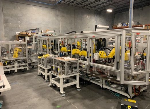 6 Bay Modular Assembly Platform by RND Automation