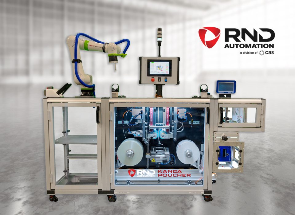 RND's Kanga Poucher Vertical Form Fill and Seal Machine