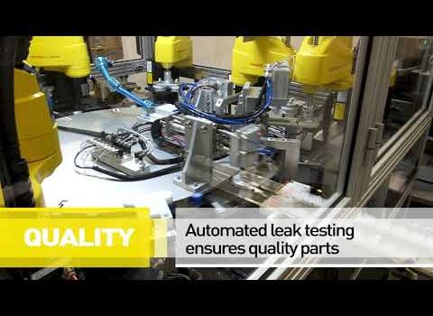 Automated Check Valve Assembly - Courtesy of RND Automation