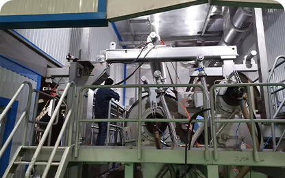 Membrane transfer glue machine